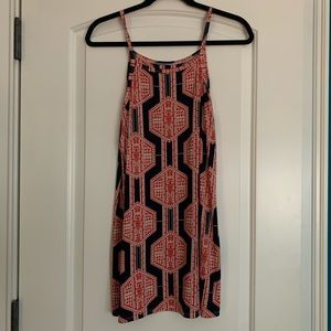 Red, white and blue summer dress